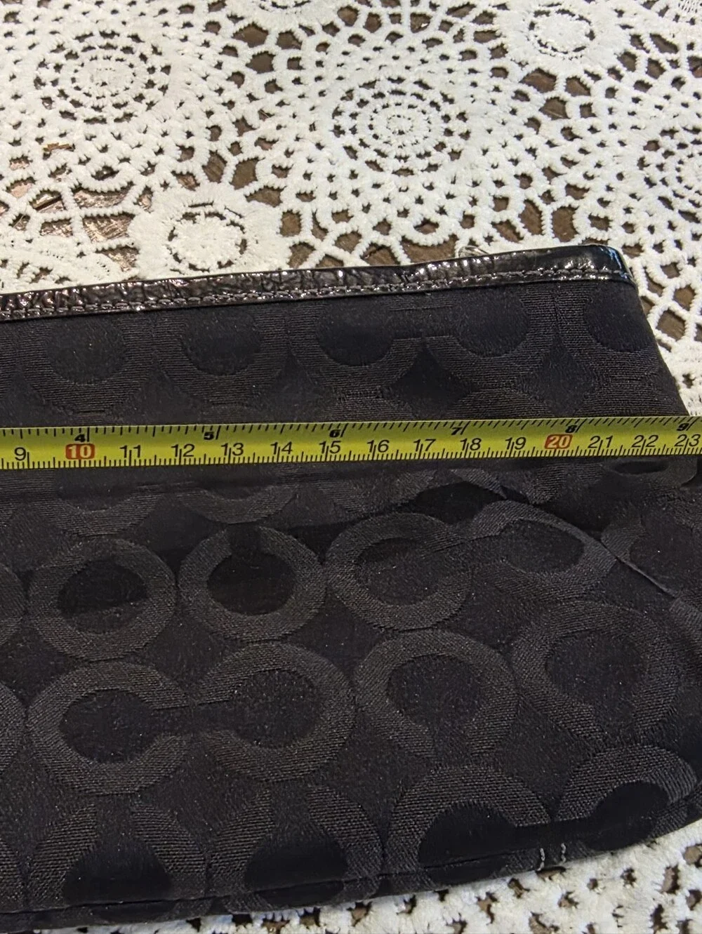 Coach Signature Large Wristlet/Clutch